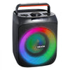 VEVOR Karaoke Machine for Adults, 30W, 6.5-inch Portable Bluetooth Speaker with 2 Wireless Microphones, LED Light, TWS Function, Handle, Support Micro TF Card, USB, AUX, for Home Karaoke Party Singing