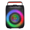 VEVOR Karaoke Machine for Adults, 30W, 6.5-inch Portable Bluetooth Speaker with 2 Wireless Microphones, LED Light, TWS Function, Handle, Support Micro TF Card, USB, AUX, for Home Karaoke Party Singing