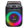 VEVOR Karaoke Machine for Adults, 30W, 6.5-inch Portable Bluetooth Speaker with 2 Wireless Microphones, LED Light, TWS Function, Handle, Support Micro TF Card, USB, AUX, for Home Karaoke Party Singing