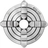 VEVOR K72-125 Lathe Chuck, 5 Inch, 4-Jaw, Independent Metal Lathe Chuck with Reversible Jaw, Cast Iron Body, 0.276 -2.244 in Internal 1.89 -4.92 in External Jaw Clamping Range, for Lathes Machine