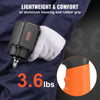 VEVOR Air Impact Wrench, 3/8-Inch Drive Air Impact Gun, Up to 690ft-lbs Nut-busting Torque, Lightweight Pneumatic Impact Wrench for Auto Repairs and Maintenance