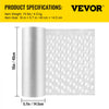 VEVOR Air Cushion Film, 984Ft Length Air Pillow Bubble Bags Film, 16 Inch Width Film, Roll Bubble Bags Film for Wrap Machine
