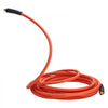 VEVOR Air Hose, 3/8'' x 25FT Hybrid Air Compressor Hose, 300 PSI Kink-Resistant Pneumatic Hoses with 1/4-inch Solid MNPT Bras Fittings, Three-Layer Construction, All-Weather Flexibility