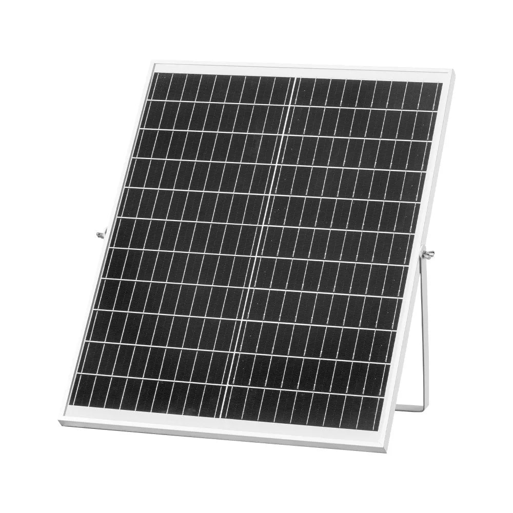 VEVOR Solar Powered Fan, 25W Solar Panel with 220 CFM Airflow, Adjustable Panel Angle, 2030 RPM High-Speed, Flexible Install, Fast Air Exchange for Greenhouse, Grow Tents, Chicken Coops, Shelters