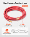 VEVOR Air Acetylene Torch Kit, Acetylene Gas Welding Tool with 11.8FT Rubber Hose, 4 Welding Tips & CGA200 Regulator, Swirl Frame Gas Brazing Torch Kit for Home DIY and Industrial Metalworking