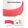 VEVOR Air Acetylene Torch Hose, 3/16-Inch x 12FT Acetylene Welding Hose with 3/8"-24 LH A-Type Fittings, AH-12 R Grade Welding Torchs Hose Compatible with AR-B/AR-MC Regulators