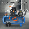 VEVOR Air Compressor Pump Head, 3HP 5.8CFM @ 90PSI, Twin Cylinder Oil Lubricated Air Compressor Piston Pump Head, Single-Stage Aluminum Air Compressor Pump Replacement with Max. 116PSI Pressure