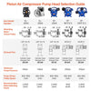 VEVOR Air Compressor Pump Head, 3HP 6.25CFM @ 90PSI, Twin Cylinder Oil Lubricated Air Compressor Piston Pump Head, Single Stage V-Type Cast Iron Air Compressor Pump Replacement with Max. 116PSI Pressure