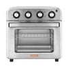 VEVOR 7-IN-1 Air Fryer Toaster Oven, 18L Convection Oven, 1700W Stainless Steel Toaster Ovens Countertop Combo with Grill, Pizza Pan, Gloves, 6 Slices Toast, 12-inch Pizza, Home and Commercial Use