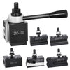 VEVOR Quick Change Tool Post Set, 6 Pcs, Includes Lathe Tool Holders, Piston Type Tool Post with Turning Tool Holder Accessories, Fit for Mini Lathe & Metal Lathe 6"-12" Swing, Durable Steel Material
