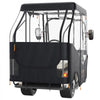VEVOR Golf Cart Enclosure, 420D Polyester Driving Enclosure with 4-Sided Transparent Windows, 4 Passenger Club Car Covers for 2+2 Passenger Golf Carts, Sunproof and Dustproof Outdoor Cart Cover