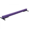 VEVOR Adjustable Balane Beam for Kids, 8FT Gymnastics Beam, High and Low Floor Beams of 5 Adjustable Heights for All Gymnastic Levels, Professional Gymnastic Equipment for Home and Gym Center, Purple
