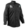 VEVOR Flame Resistant Welding Jacket, 7oz. FR Shirts for Men, Machine Washable Cotton Heat-Resistant Welding Shirt, Meets ATPV 9.2 Cal/cm² Arc Rating - M Size