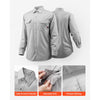VEVOR FR Shirts for Men, 7oz. Flame Resistant Welding Jacket, Machine Washable Cotton Heat-Resistant Welding Shirt, Meets ATPV 9.2 Cal/cm² Arc Rating - L Size