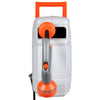 VEVOR Retractable Garden Hose Reel, 1/2 in x 50 ft, Wall Mounted Hose Reel with 9-Function Sprayer Nozzle and 180° Swivel Bracket, Any Length Lock, Automatic Slow Rewind System, for Garden Watering