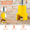 VEVOR Tenon Cutter, 1.5" / 38 mm Diameter, Premium Aluminum & Steel Log Furniture Cutter, with Dual Curved Blades & Button Screws Home Master Kit, Commercial Woodworking Tool for Home Beginner DIY
