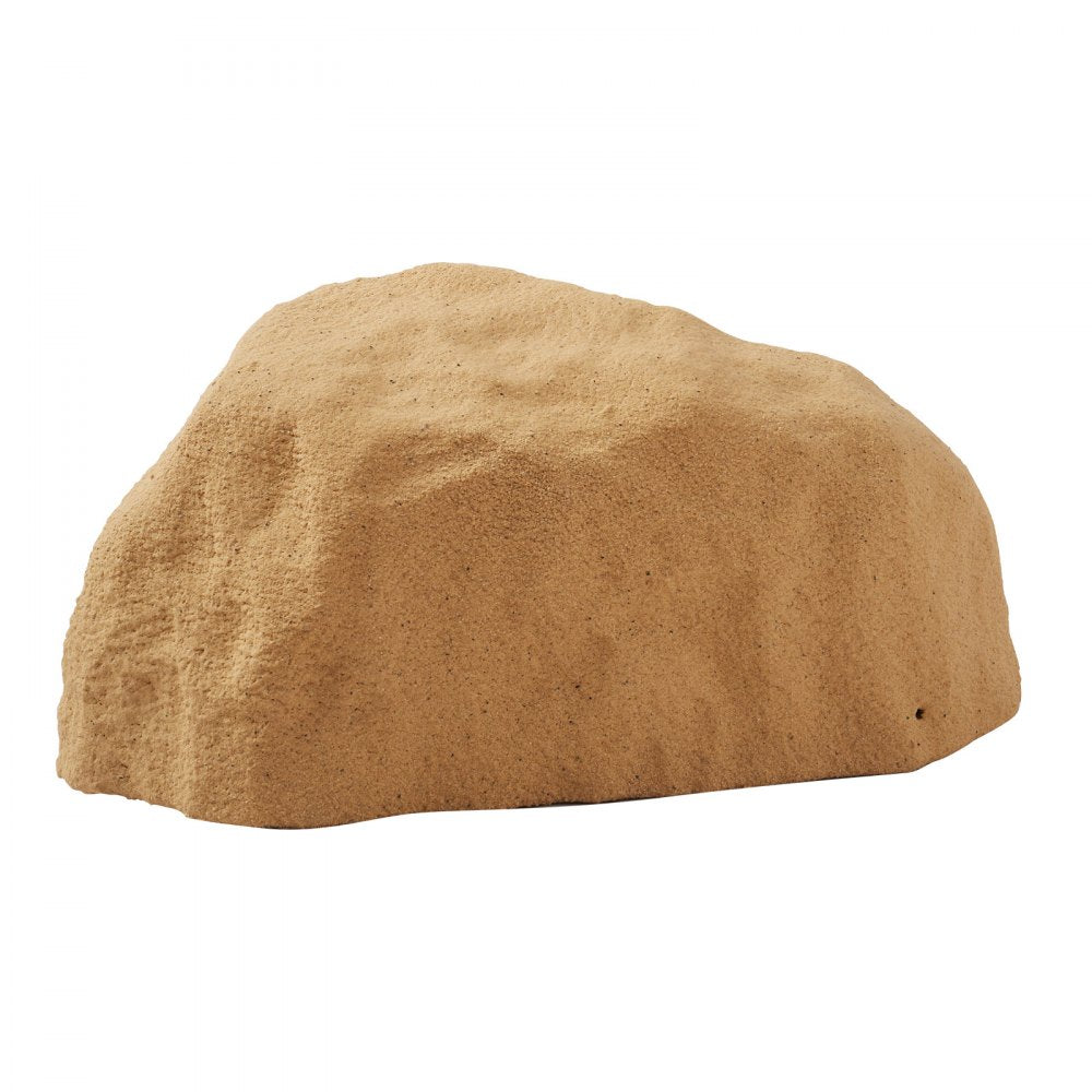 VEVOR Faux Rock Cover, Outdoor Fake Rock Well Pump Cover, Realistic Natural Texture, Lightweight & Weather-Resistant Artificial Boulder for Landscaping Garden Yard Décor, Sand Yellow, Small Size