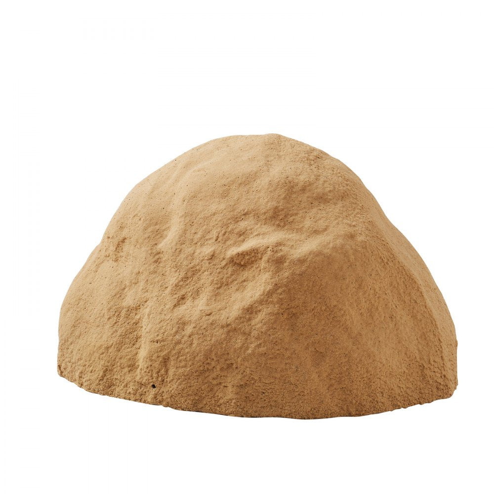 VEVOR Faux Rock Cover, Outdoor Fake Rock Well Pump Cover, Realistic Natural Texture, Lightweight & Weather-Resistant Artificial Boulder for Landscaping Garden Yard Décor, Sandy Brown, Medium Size