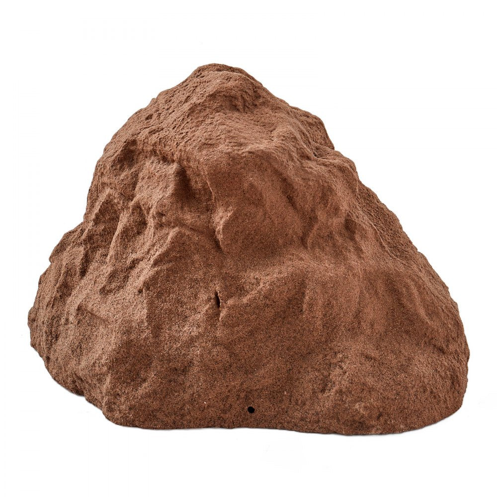 VEVOR Faux Rock Cover, Outdoor Fake Rock Well Pump Cover, Realistic Natural Texture, Lightweight & Weather-Resistant Polyresin Artificial Boulder for Landscaping Garden Yard Décor, Brown, Small Size