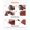 VEVOR Grommet Tool Kit 5/16" 3/8" 1/2" 900 PCS Grommets Eyelet Tool Kit, with Eyelets and Washers, Manual Grommet Press Pliers, Hole Punch Tools, Blocks, for Leather, Tarps, Shoes, Crafts, Fabric