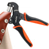 VEVOR Grommet Tool Kit 5/16" 3/8" 1/2" 900 PCS Grommets Eyelet Tool Kit, with Eyelets and Washers, Manual Grommet Press Pliers, Hole Punch Tools, Blocks, for Leather, Tarps, Shoes, Crafts, Fabric