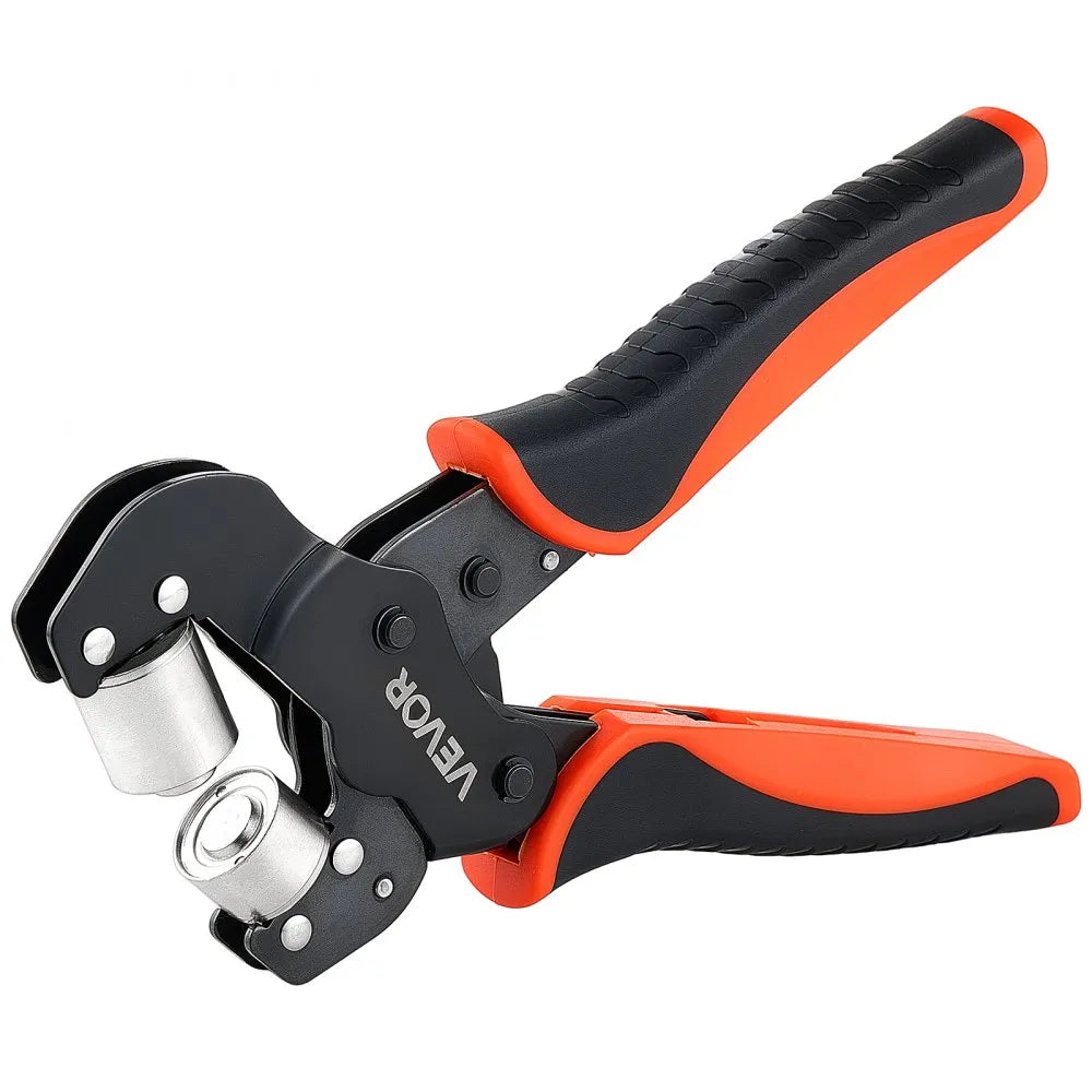 VEVOR Grommet Tool Kit 1/4" 3/8" 1/2" 900 PCS Grommets Eyelet Tool Kit, with Eyelets and Washers, Manual Grommet Press Pliers, Hole Punch Tools, Blocks, for Leather, Tarps, Shoes, Crafts, Fabric