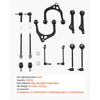 VEVOR Left Right Front Upper & Lower Control Arms Kit, OEM Suspension Kit Compatible with 2011-2017 Chrysler 300 RWD, 2011-2017 Dodge Challenger RWD, 2011-2014 Dodge Charger RWD (14PCS)