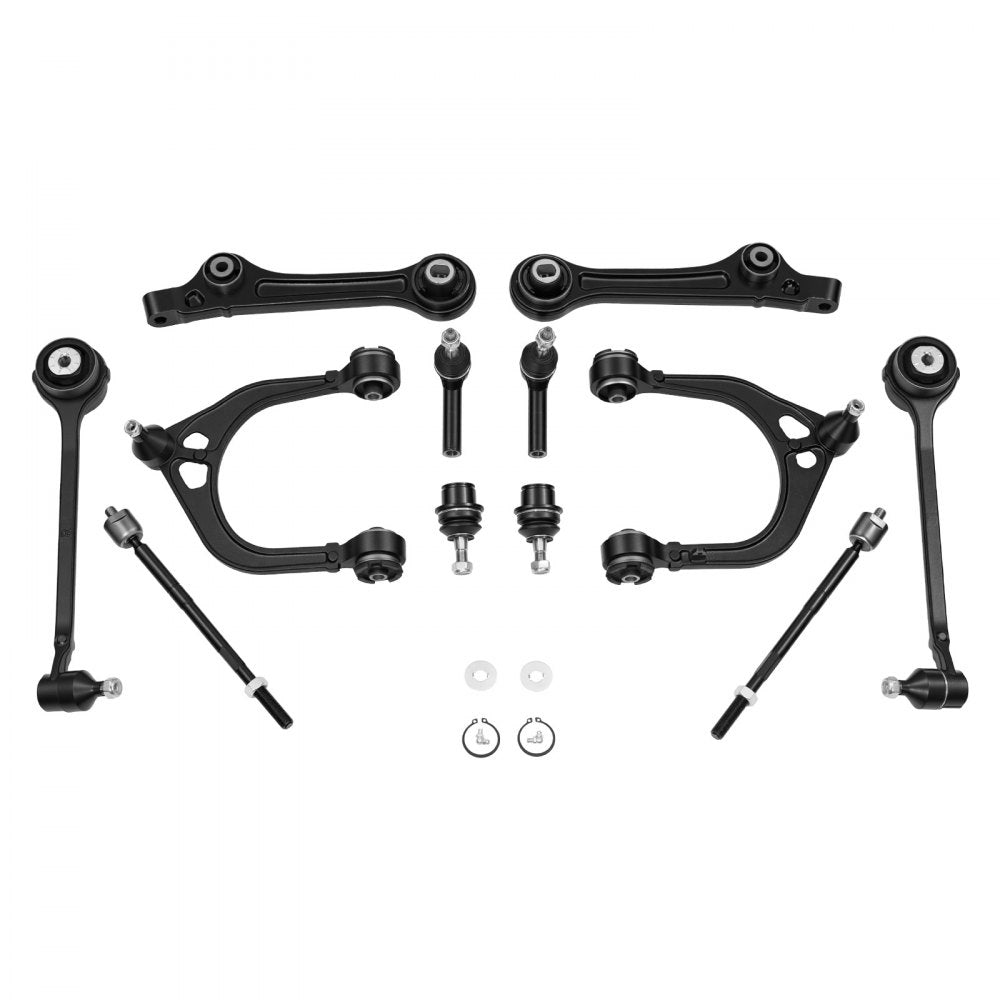 VEVOR Left Right Front Upper & Lower Control Arms Kit, OEM Suspension Kit Compatible with 2011-2017 Chrysler 300 RWD, 2011-2017 Dodge Challenger RWD, 2011-2014 Dodge Charger RWD (14PCS)