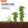 VEVOR 6 Packs Tomato Cages for Garden, 48 inch Tomato Trellis Plant Stakes Support, Stackable Tall Plant Support Cage, for Raised Garden Bed, Vegetables Flowers and Climbing Plants