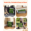 VEVOR Dog Stairs for Car, 4 Steps Extra Wide Foldable Dog Ramp for Large Dogs with Non-Slip Surface, Portable Lightweight Pet Stairs Ladder for Car, SUV, Truck, High Bed, Sofa, Support up to 200 lbs