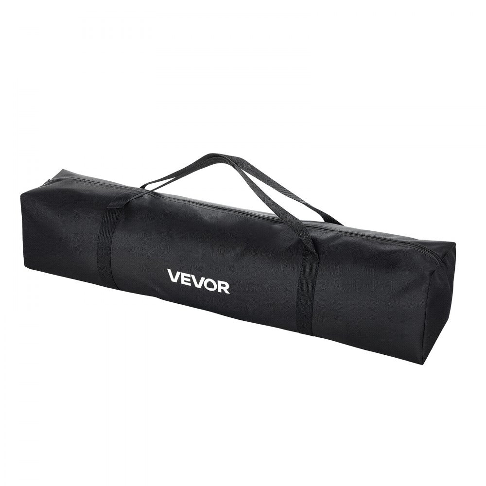 VEVOR Tennis Ball Hopper, Holds 200 Tennis Balls, Foldable Pickleball Basket Cart with Wheels for Easy Pick Up, Stainless Steel Portable Pickleball Cart Caddy with Storage Bag, for Training Teaching