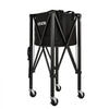 VEVOR Tennis Ball Hopper, Holds 150 Tennis Balls, Foldable Pickleball Basket Cart with Wheels for Easy Pick Up, Lightweight Aluminum Alloy, Portable Pickleball Caddy with Storage Bag, for Training