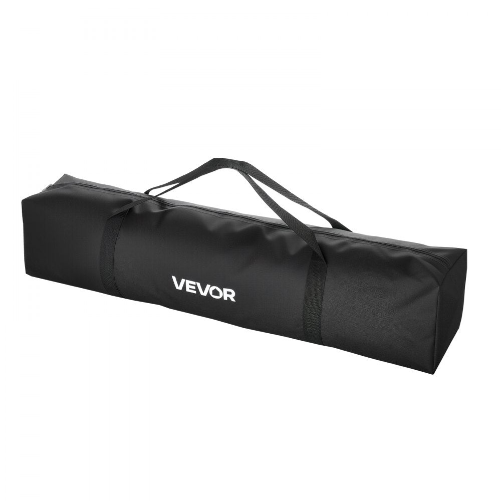 VEVOR Tennis Ball Hopper, Holds 150 Tennis Balls, Foldable Pickleball Basket Cart with Wheels for Easy Pick Up, Lightweight Aluminum Alloy, Portable Pickleball Caddy with Storage Bag, for Training