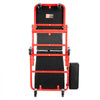 VEVOR Foldable Z Garage Creeper, 36 in, 300 lbs Load Capacity Rolling Folding Mechanic Creeper Stool, with 6 Wheels Tool Tray Padded Seat Steel Frame, Lay Down or Sit Chair for Garage Shop or Home