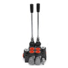 VEVOR Hydraulic Valve 2 Spool Hydraulic Directional Control Valve 11gpm Hydraulic Control Valve Double Acting for Tractors Loaders Tanks