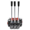 3 Spool Hydraulic Directional Control Valve Double Acting 11 GPM