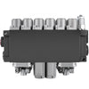 Tuspuzz Hydraulic Directional Control Valve, 6 Spool Hydraulic Spool Valve, 11 GPM Hydraulic Loader Valve, 4500 PSI Directional Control Valve, Hydraulic Valves and Controls for Tractors Loaders Tanks
