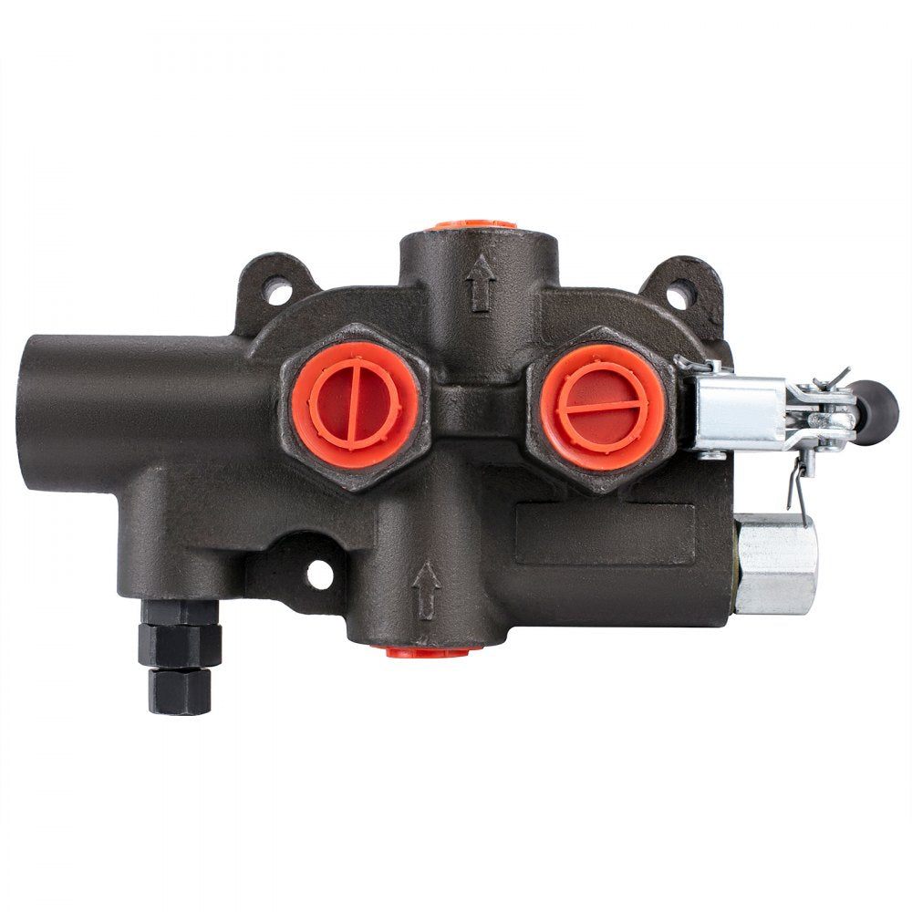 VEVOR Hydraulic Directional Control Valve, 1 Spool Hydraulic Spool Valve, 21 GPM Hydraulic Loader Valve, 4300 PSI Directional Control Valve, Hydraulic Valves And Controls For Tractors Loaders Tanks