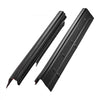 VEVOR Rocker Panel Guard, 4-Piece Set Compatible with 2014-2018 Chevrolet Silverado 1500 Extended Cab, Replacement for 14068 Trail Armor Side Skirts Extension Body Kit, Driver Side, 3M Adhesive, Black