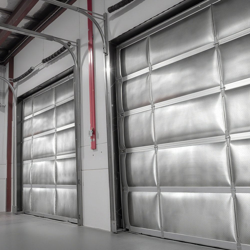 VEVOR Double Reflective Insulation Roll, Perforated Woven Fabric Radiant Barrier, 0.15mm 48 in x 125 ft, Double-Sided Aluminum Foil Heat Reflective Shield, Thermal Insulation Roll for Window RV Roof