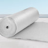 VEVOR Double Reflective Insulation Roll, Foam Core Radiant Barrier, 5.5mm 48 in x 50 ft, Double-Sided Aluminum Foil EPE Foam Heat Reflective Shield, Thermal Insulation Roll for Window RV Roof