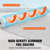 VEVOR Double Reflective Insulation Roll, Foam Core Radiant Barrier, 3.2 mm 48 in x 10 ft, Double-Sided Aluminum Foil EPE Foam Heat Reflective Shield, Thermal Insulation Roll for Window RV Roof