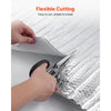 VEVOR Double Reflective Insulation Sheet, 16PCS Double-Sided Aluminum Foil Radiant Barrier, 6mm 24 in x 4 ft, Dual-Layer Air Bubble Heat Reflective Shield, Thermal Insulation Rolls
