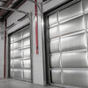 VEVOR Reflective Insulation Roll, Double-Layer Air Bubble Radiant Barrier, 6mm 48 in x 100 ft, Aluminum Foil White PE Film Heat Reflective Shield, Thermal Insulation Roll for Garage Door Window RV Roofs
