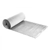 VEVOR Reflective Insulation Roll, Double-Layer Air Bubble Radiant Barrier, 6mm 48 in x 100 ft, Aluminum Foil White PE Film Heat Reflective Shield, Thermal Insulation Roll for Garage Door Window RV Roofs