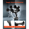 VEVOR Cordless 4-Trumpet Air Horn 130dB Train Air Horn & Built-in Air Pump, 18V 4Ah Lithium Battery, Powerful Sound, Strong Penetration, Handheld Portable for Vehicle Alerts, Holiday & Sporting Events