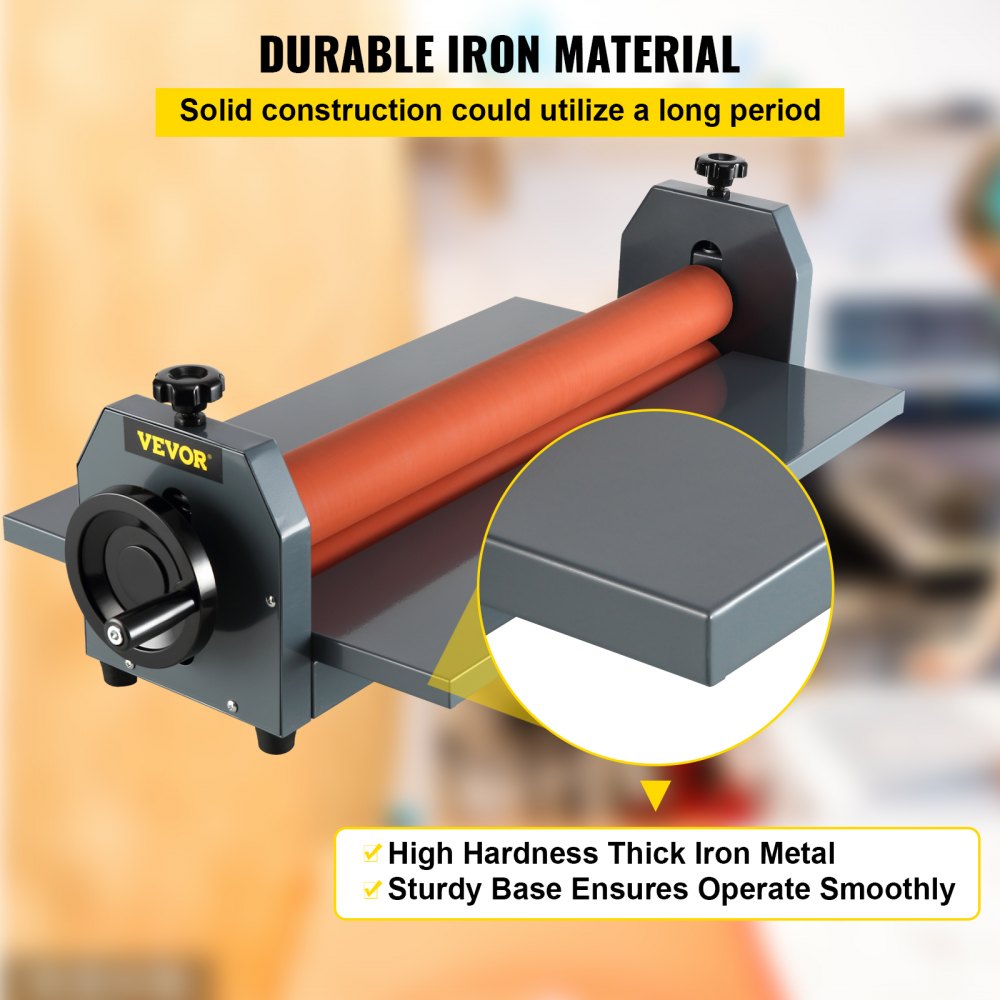 29.5" 750MM Manual Cold Roll Laminator Vinyl Photo Film Mounting Laminating Machine
