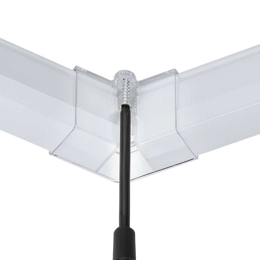VEVOR Hexagon Garage Lights 330W 39600LM 6500K 11 Grid Systems LED Light, Bright Honeycomb Hex Car Detailing Lighting, Easy Install, Durable PC Material, for Garage, Warehouse, Workshop, Shop, Gym