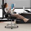 VEVOR Executive Office Chair with Footrest, 300lb Capacity Office Chair with Lumbar Pillow, Height Adjustable Ergonomic Chair, PU Leather Reclining Home Office Desk Chairs, Black