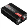 VEVOR 1500W Power Inverter, 12V DC to 120V AC Pure Sine Wave Inverter, Car Charger Converter with Remote Control, USB & Type-C Ports, 4 AC Outlets, Fast-charging for RV, Truck Outdoor Camping